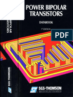 1988 SGS-Thomson Power Bipolar Transistors Databook 1ed