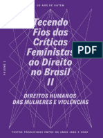 Tecendo Fios Das Críticas Feministas Ao Direito No Brasil II - Volume 1