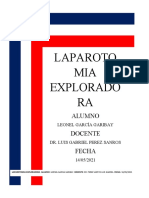 Laparotomia Exploradora