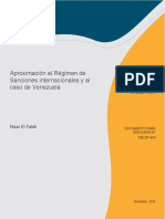 Aproximacion Al Regimen de Sanciones Internacionales y Al Caso de Venezuela