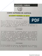 modificación acuerdo de medidas de seguridad acuerdo 64-2018