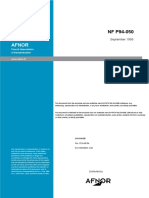 NF P94-050 French Standardization Doc