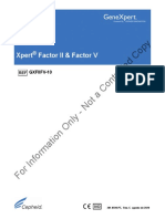 Xpert Factor II & v PORTUGUESE Package Insert 301-0590-PT, Rev. C