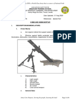 81 and 60MM Mortar