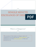 Single Minute Exchange of Dies (Smed)