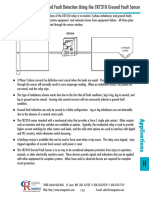 3 Phase Imbalance and Ground Fault Detection Using the CR7310 Ground Fault Sensor