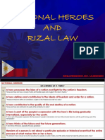 2.LESSON HANDOUT - National Heroes and Rizal Law