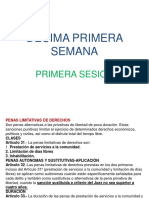 Decima Primera Semana