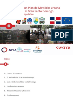Diagnostico de Plan de Movilidad Urbana Sostenible para El Gran Santo Domingo