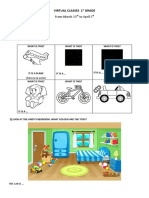 VIRTUAL CLASSES  1st GRADE (3rd WEEK)