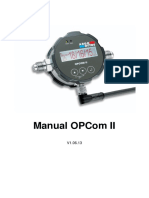 Manual Opcom Ii