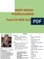 Konsep Model Pembelajaran