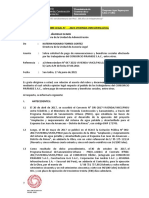 Informe Legal Solicitud de Trabajadores de PIRÁMIDE