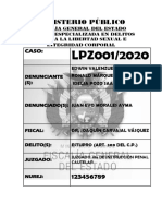 FISCALÍA 3A Documentos Audiencia de Medidas Cautelares PDF