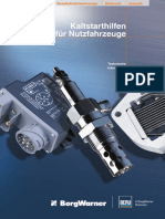 Kaltstarthilfen Für Nutzfahrzeuge: Technische Information Nr. 01