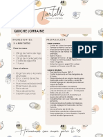 Quiche Lorraine Materiales