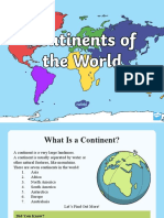 Au G 47 Continents of The World Powerpoint - Ver - 10
