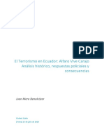 El Terrorismo en Ecuador