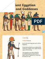 T2 H 029 Egyptian Gods Powerpoint