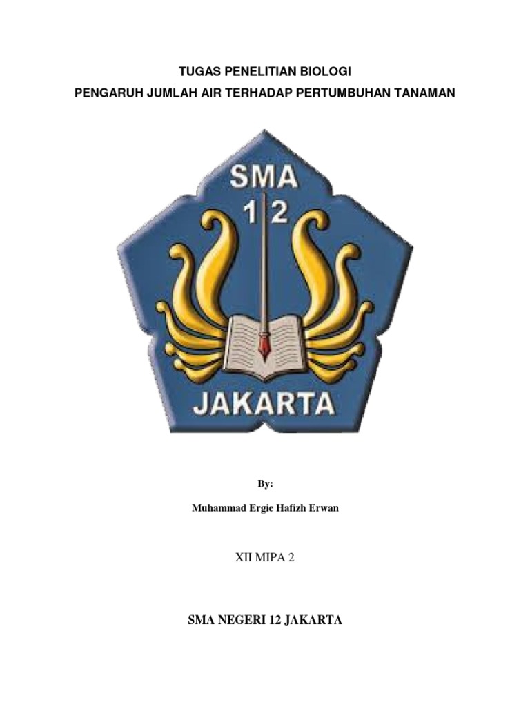 Laporan Penelitian Pertumbuhan Kecambah | PDF
