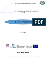 GENERAL PAPER For NPSE