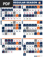 Astros Schedule 2022 Printable Astros 2022 Schedule | Pdf