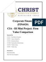 Group 1 - Corporate Finance CIA 3