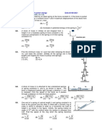 Multi Choice Single Correct (+3,-1,0) : Test-1: Spring With Work Power Energy Date:03-08-2021