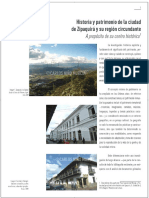 Historia y Patrimonio de La Ciudad de Zipaquirá y Su Región Circundante A Propósito de Su Centro Histórico 1 - PDF