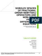 Sobolev Spaces of Fractional Order Nemytskij Operators and Nonlinear Partial Differential Equations