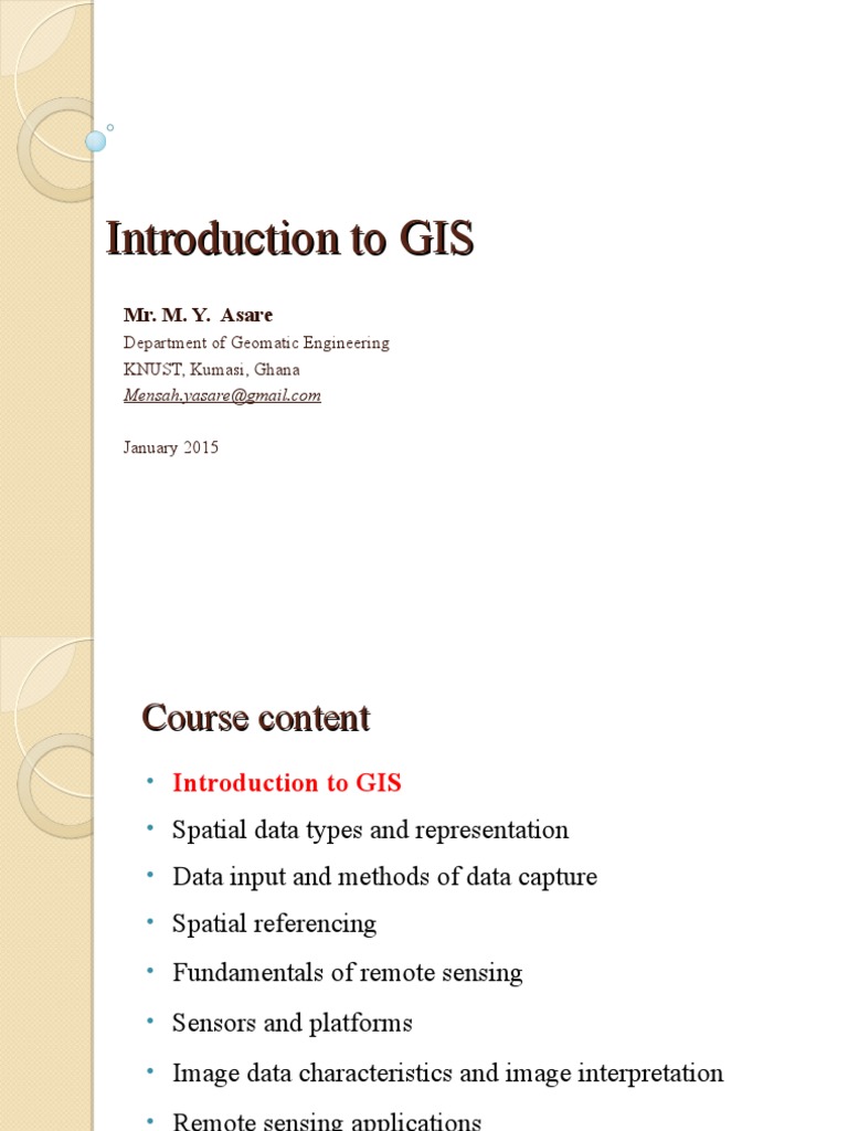 Introduction to Geographic Information Systems | PDF | Geographic ...