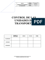 Poe - 06 - Procedimiento de Control de Las Unidades de Transporte