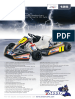 Arrow's 125cc Shifter/Gearbox Kart, Designed For High-Performance' CIK Type Tyres