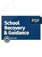 School Recovery and Guidance Document FALL 2021