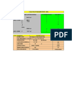 Tabla para Densidad