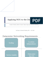 Applying NOX To The Datacenter: Arsalan Tavakoli, Martin Casado, Teemu Koponen, and Scott Shenker