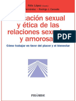 Educación Sexual y Ética de Las Relaciones Sexuales y Amorosas