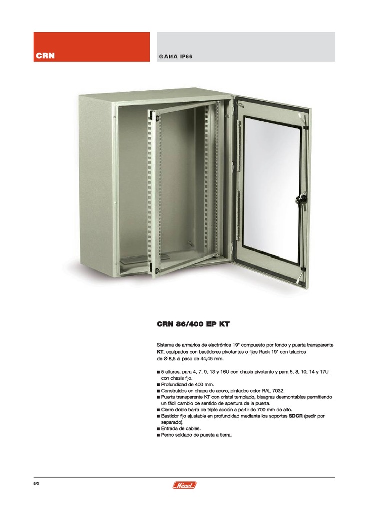 Himel Armario Mural Crn Ip66 Vdi Pdf