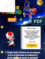 Suma y Resta 2° Básico Mario Bross