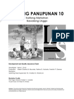 Araling Panlipunan 10: Ikatlong Markahan Ikawalong Linggo