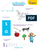 Group 1 Phonics Activities for Letter A Sounds