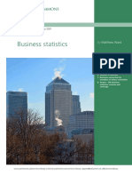 Business Statistics: Briefing Paper