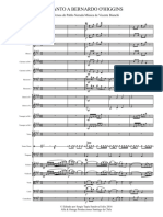 Canto A Bernardo O'Higgins Full Score - Partitura Completa