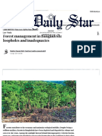 Forest Management in Bangladesh - Loopholes and Inadequacies - The Daily Star