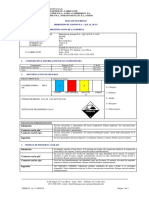 MSDS - Hidroxido de Amonio P.a.-Q.p. 28.5%