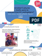 Diversidad Cultural, Un Medio para La Transformación Pedagógica