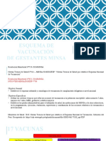 Esquema de Vacunacion Gestantes