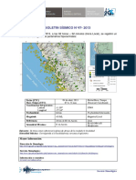 Boletin Sismico 47 2013