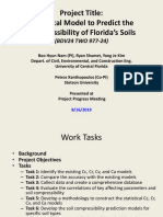 Project Title: Statistical Model To Predict The Compressibility of Florida's Soils