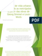 A Metrópole Simmel 1